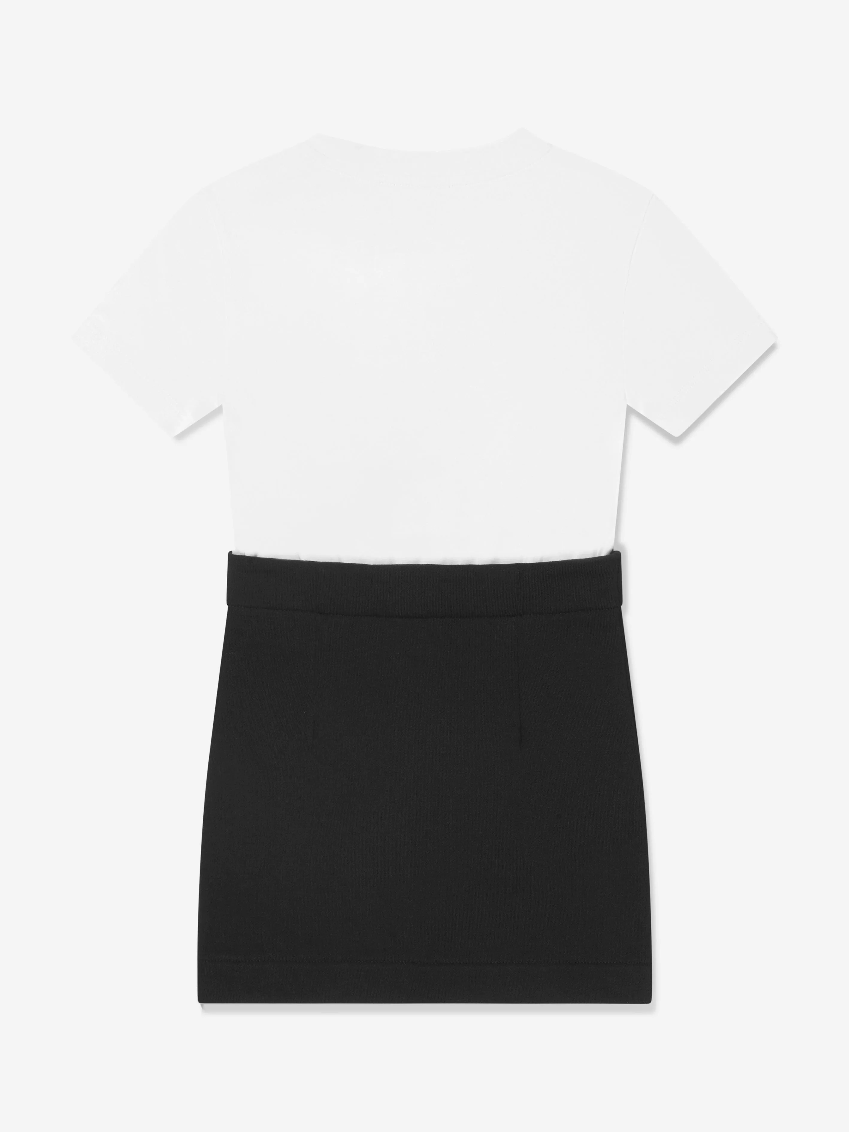 Balmain Girls Logo Print Dress