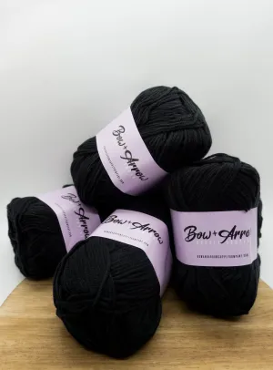 Black Mini Milk Cotton Yarn
