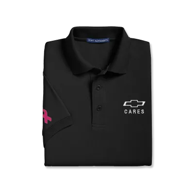 Chevy Cares BCA Ladies Black Polo