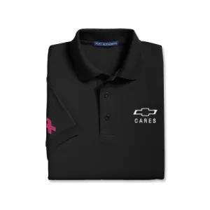 Chevy Cares BCA Ladies Black Polo