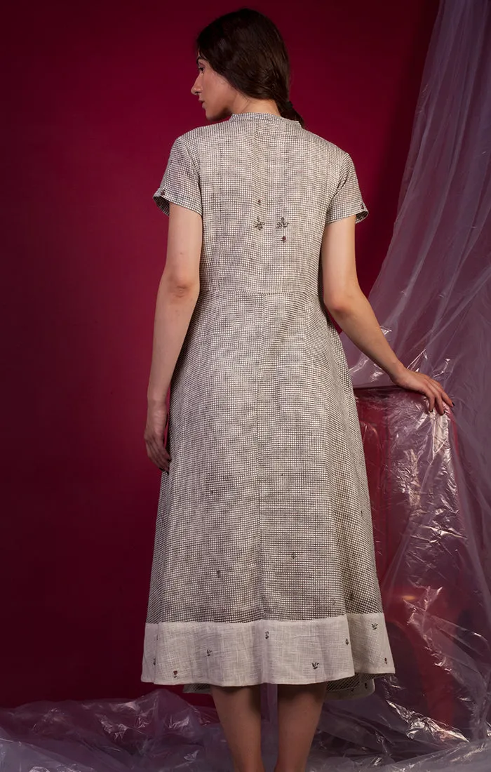 Flared Shirt Dress Checks