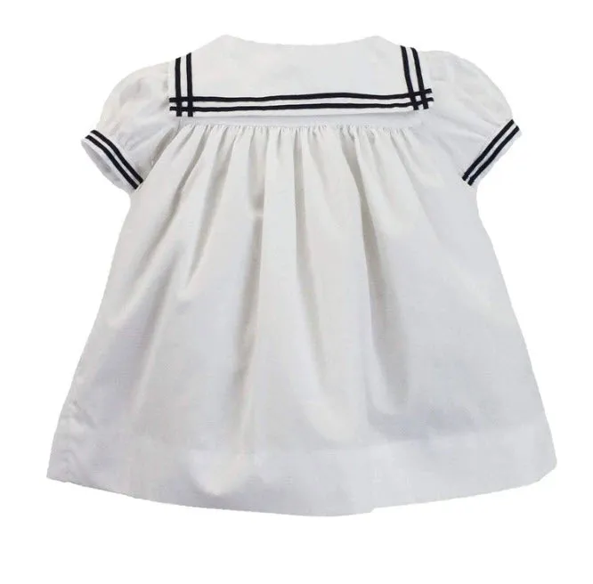 Girls Nautical Sailor Dress