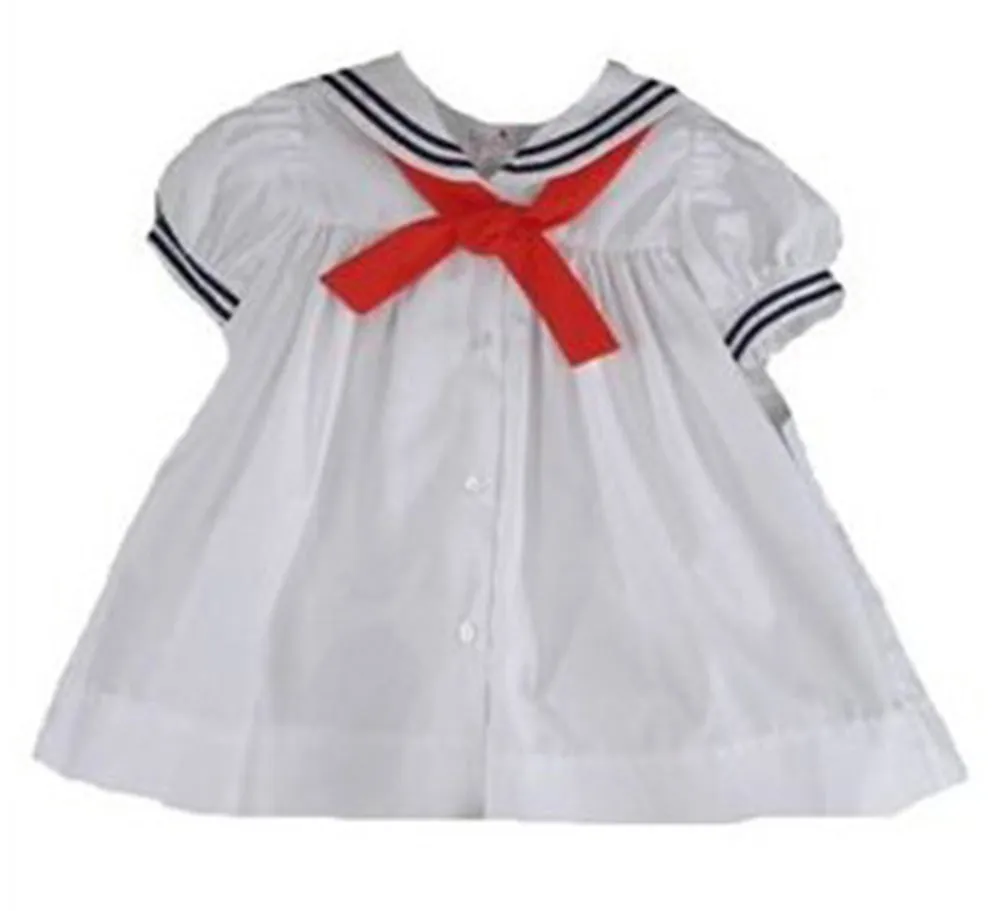 Girls Nautical Sailor Dress