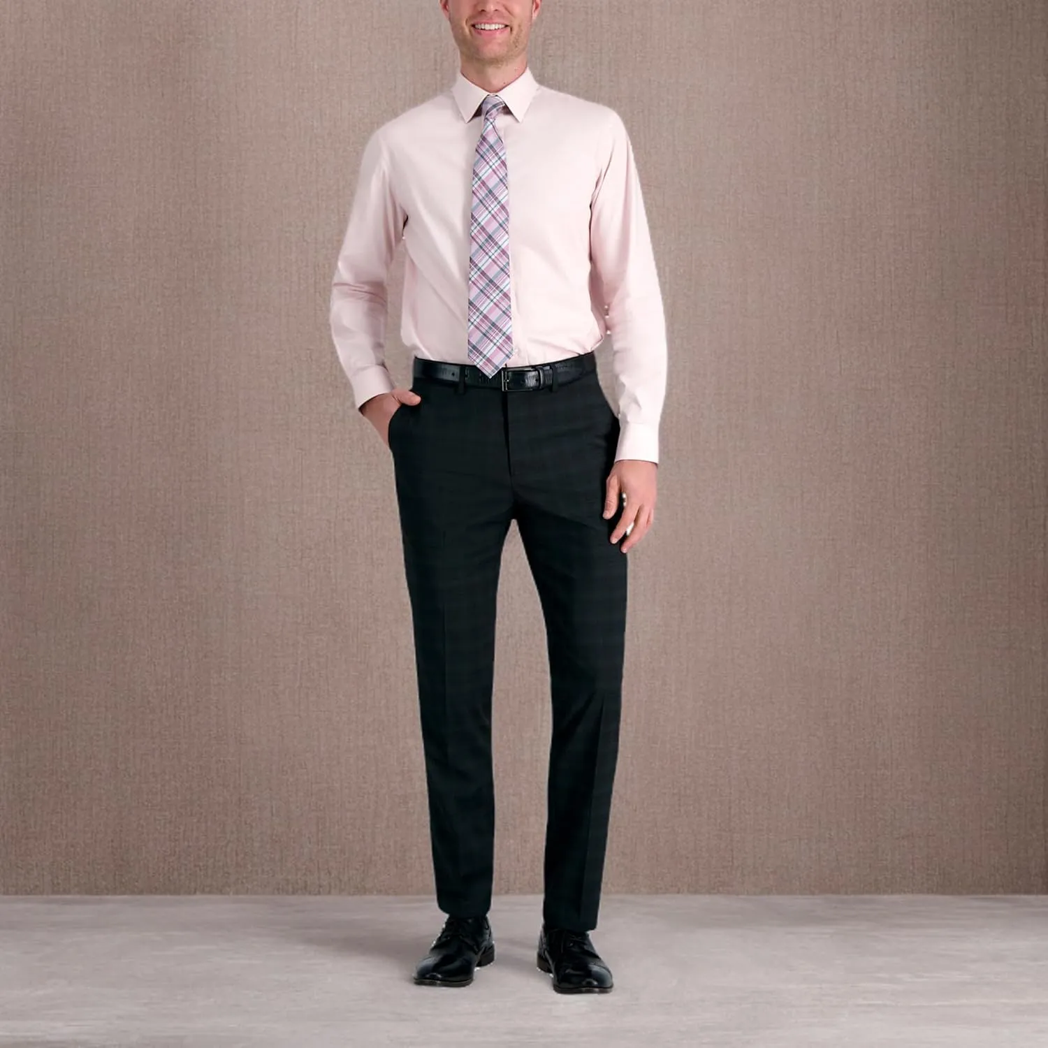 Haggar Men's Premium Comfort Classic Fit Dress Shirt