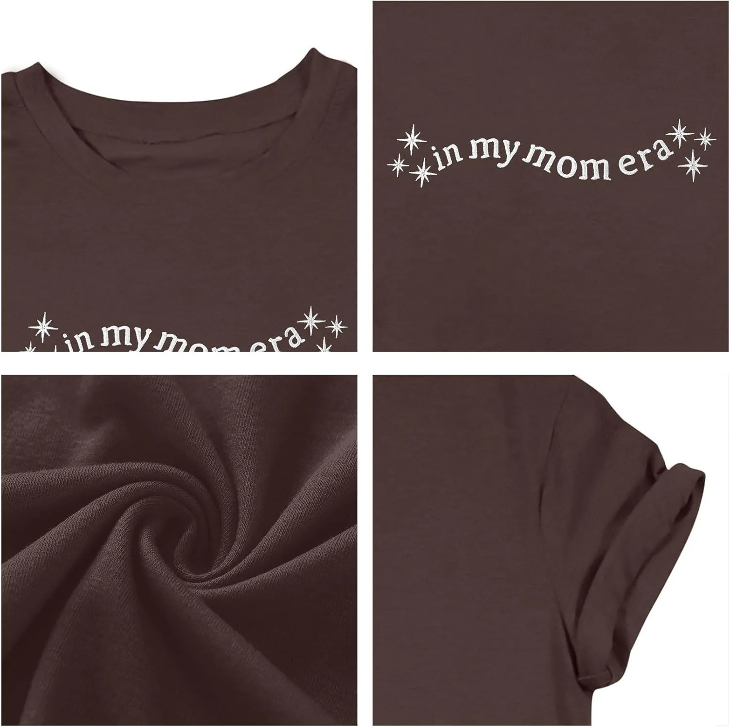LAZYCHILD Mama Oversized Shirts for Women: Mom Oversized Graphic T-Shirt Mama Letter Print Short Sleeve Tops