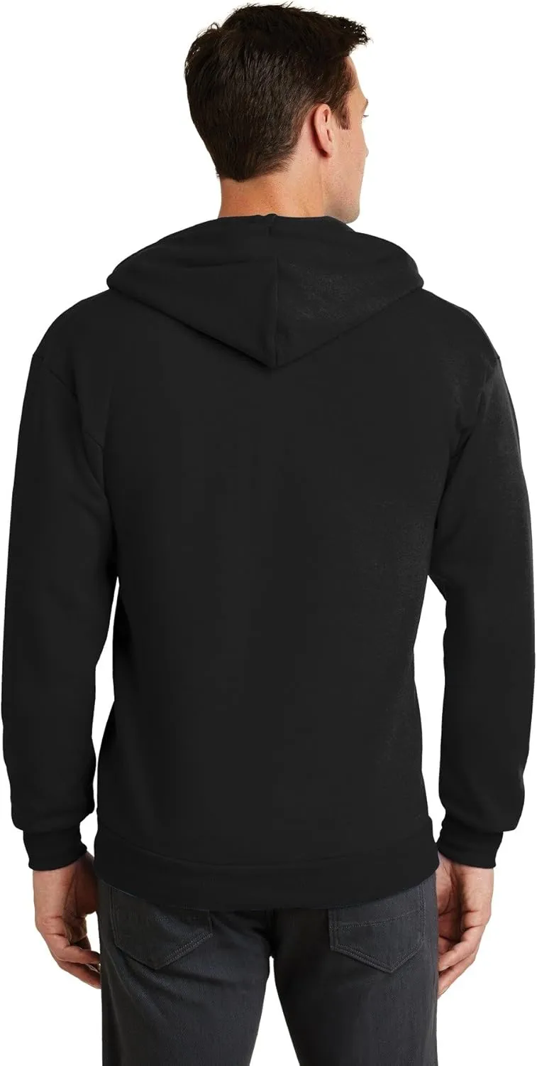 Port & Company Men's Classic Full Zip Hooded Sweatshirt