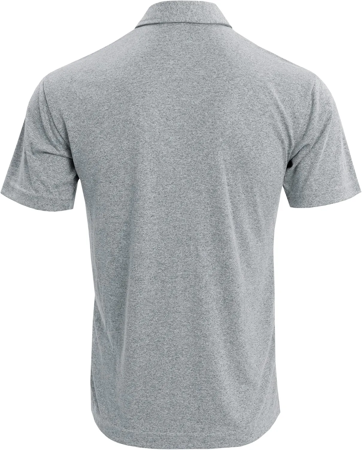 Recover Men's Recycled Polyester Polo Shirt  Moisture-Wicking, Lightweight & Breathable, Athletic Fit