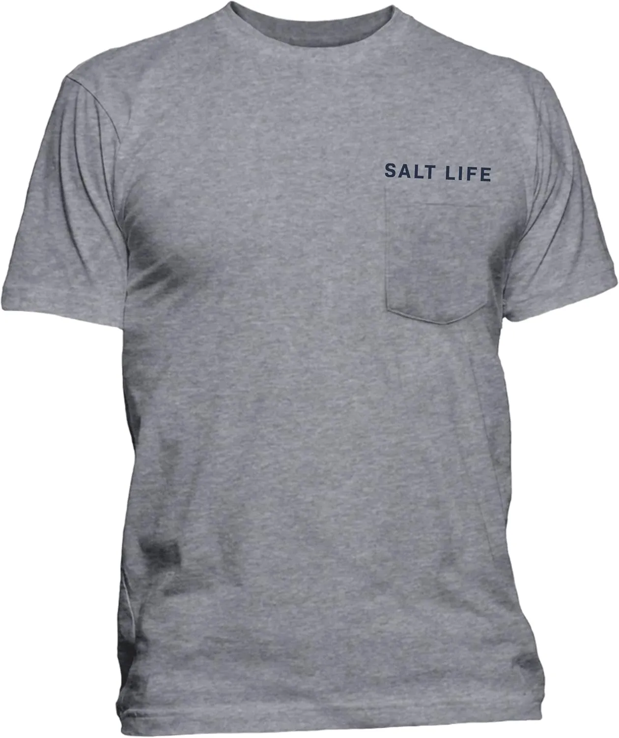Salt Life Men's Freedom Sail Short Sleeve Classic Fit Pocket Shirt