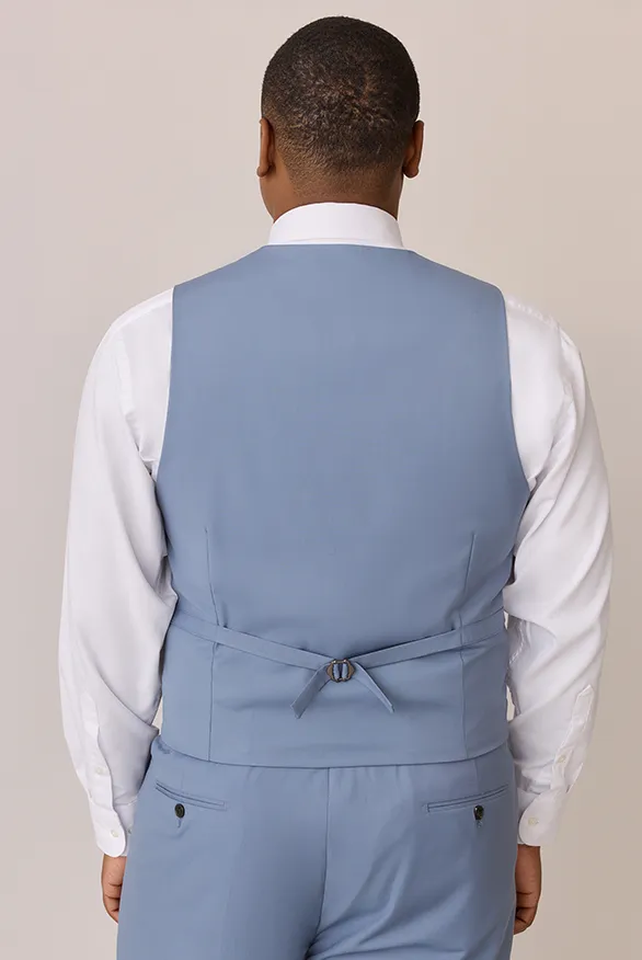 Steel Blue Vest | Made To Order