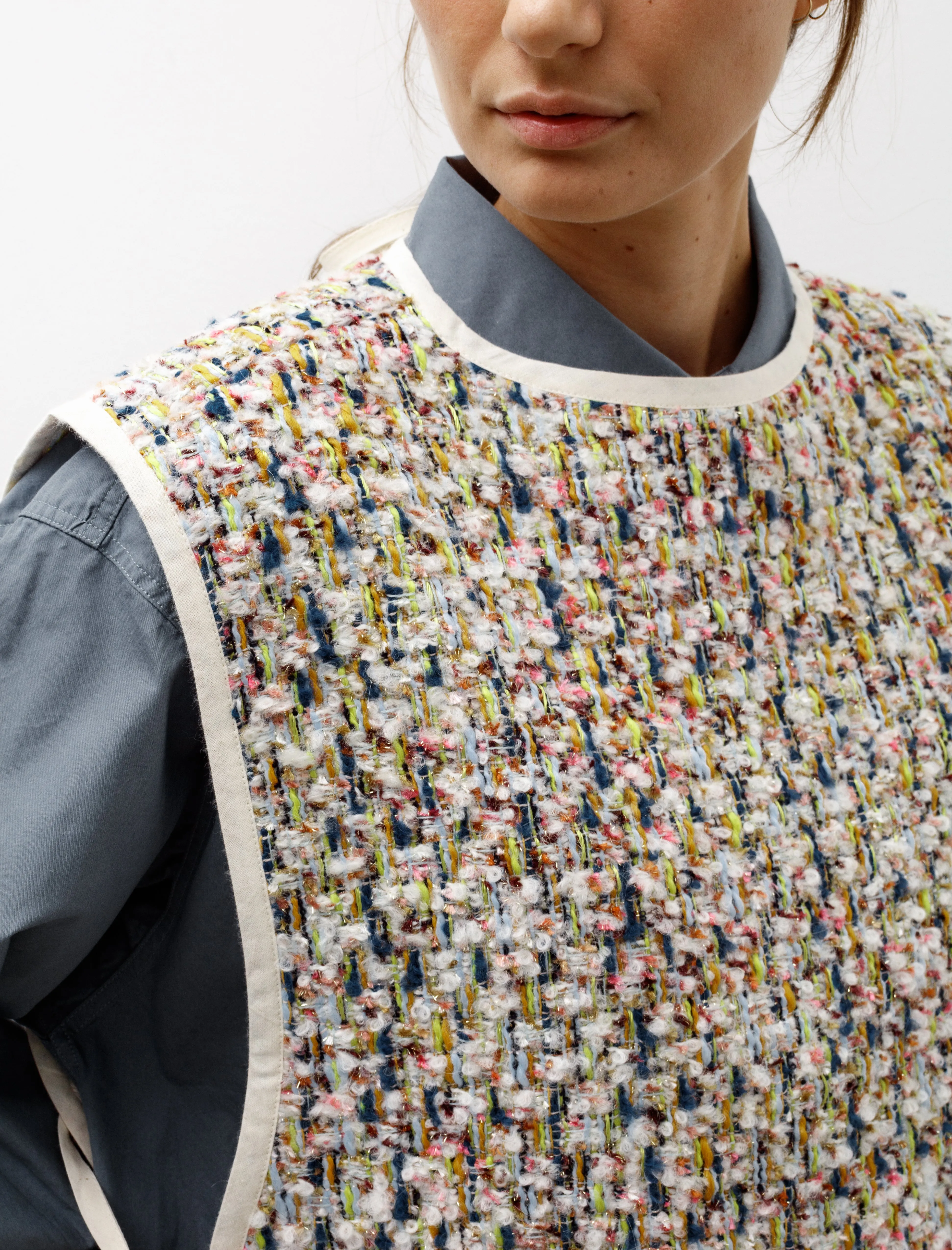 Strik Vest Candy Tweed