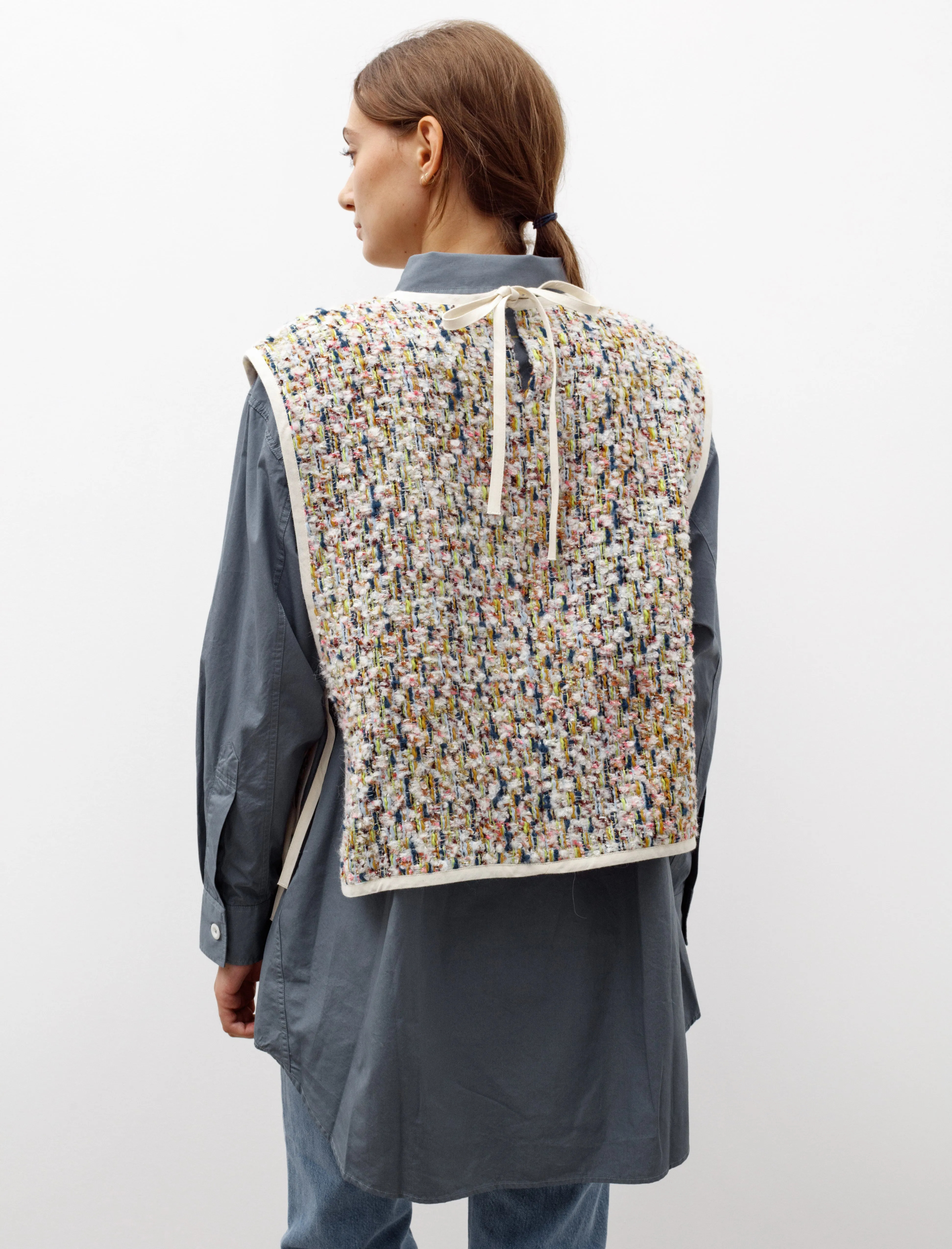Strik Vest Candy Tweed