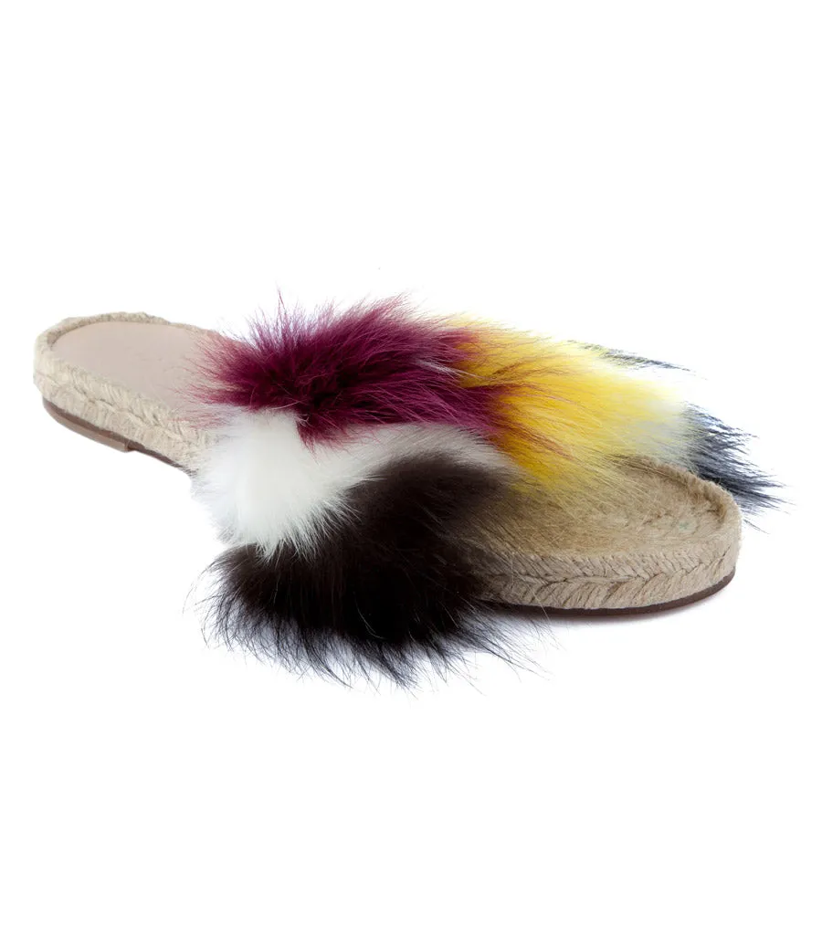 STRIPE ESPADRILLE real fox