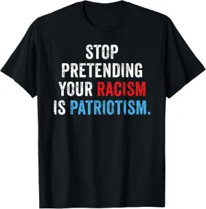 Unisex-Adults Anti-Racism T-Shirt, Black, Small, Short Sleeve, Classic Fit, Crew Collar, Political-Message, Vintage Modern Mix, Humorous Political Design, Color-Varying Fabric